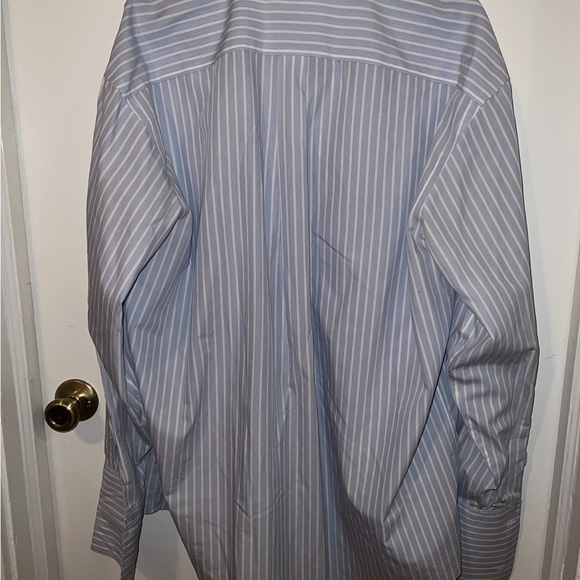 Joseph & Feiss Men's Non-Iron Fitted Striped Button Down - Picture 9 of 9